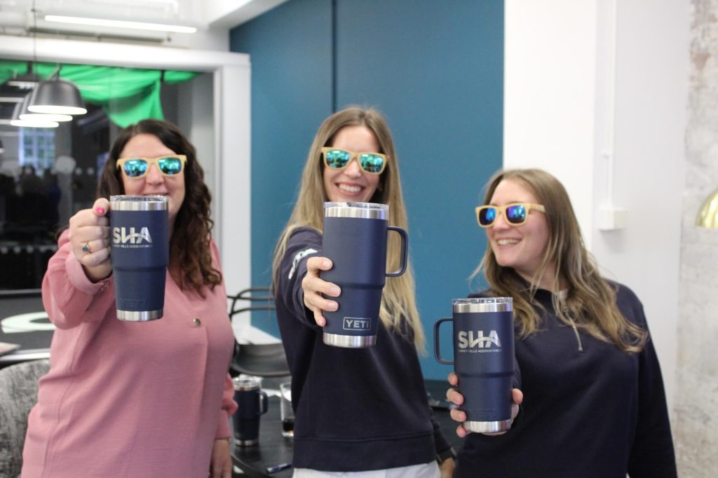 Coffee & Sunglasses At Surrey Hills Accountancy